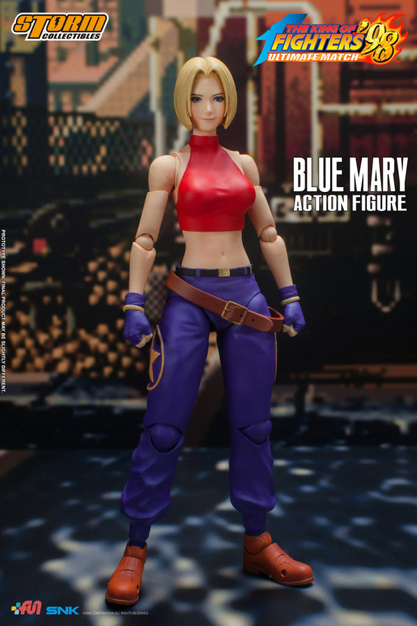 Blue Mary, The King Of Fighters '98 Ultimate Match, Storm Collectibles, Action/Dolls, 1/12, 4570030950775